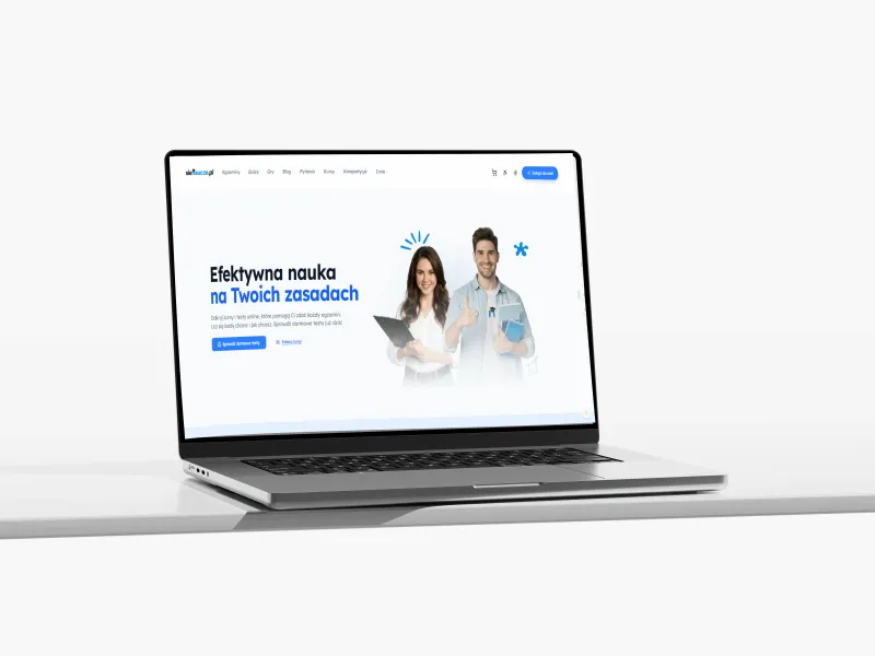 Sienaucze.pl Project Mockup