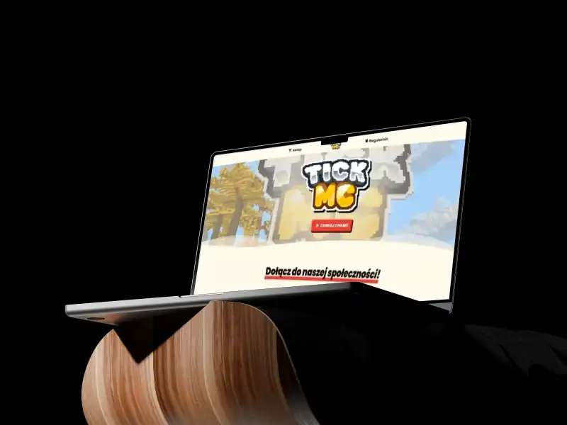 Tickmc.pl Project Mockup
