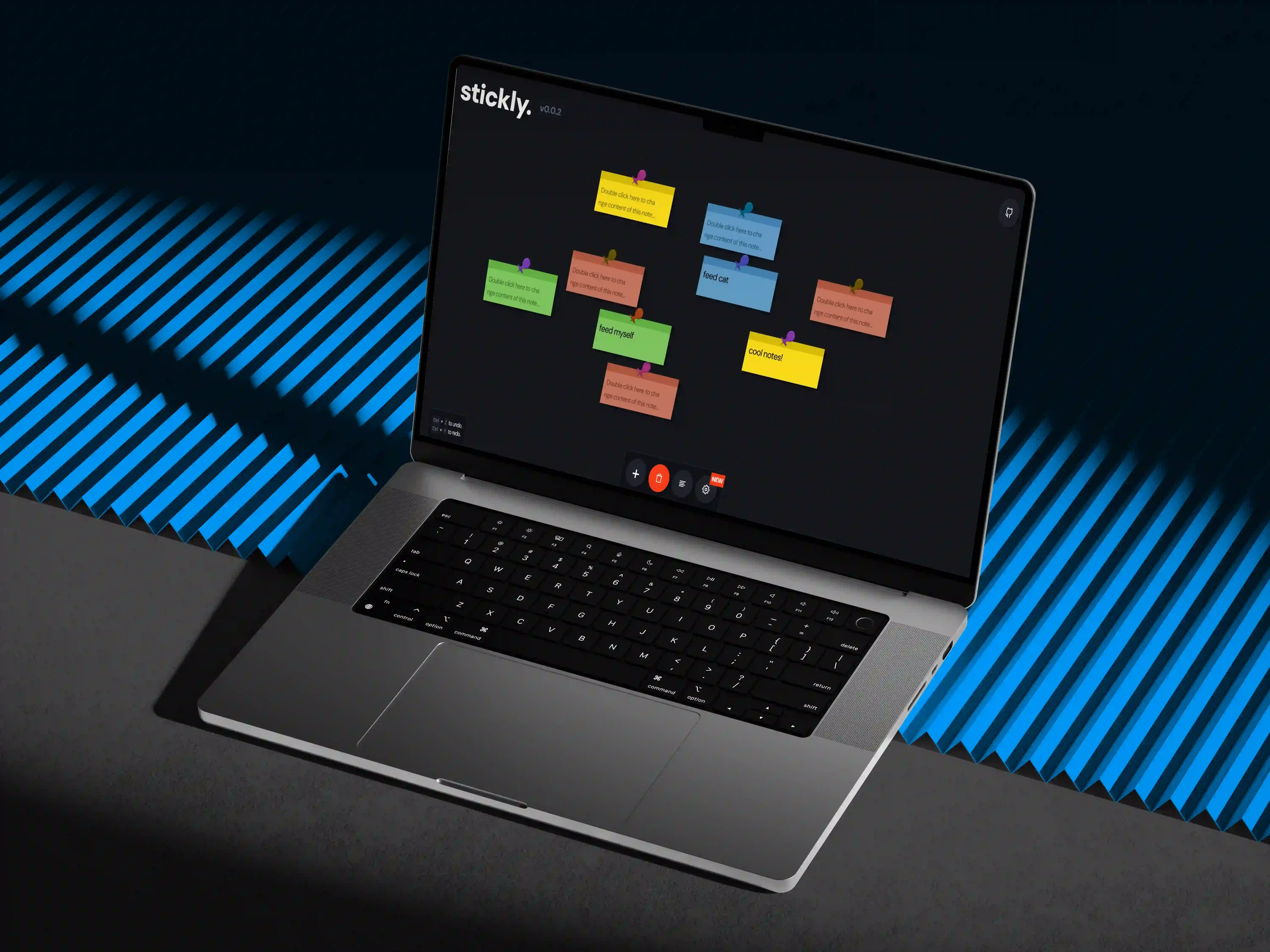 Stickly Project Mockup